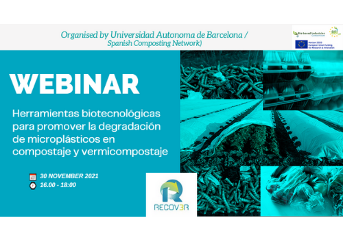 WEBINAR: Biotechnological tools to promote the degradation of microplastics in composting and vermicomposting