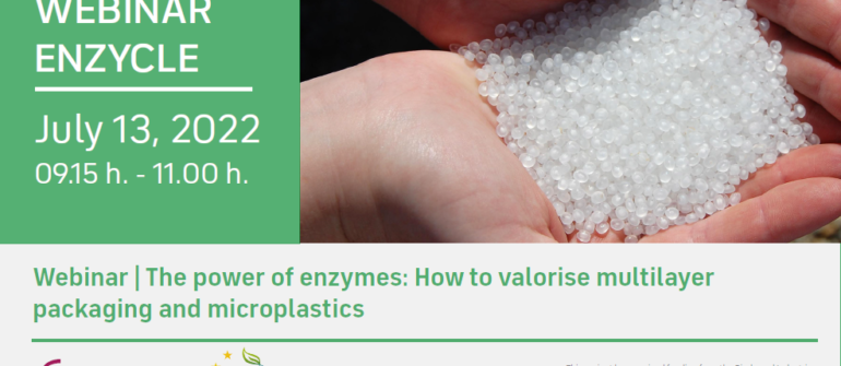 WEBINAR – The power of enzymes: How to valorise multilayer packaging and microplastics